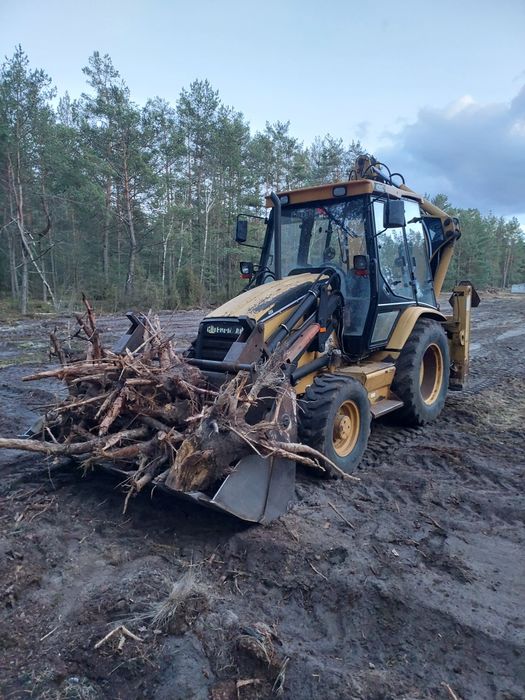 Usługi koparko-ładowarką