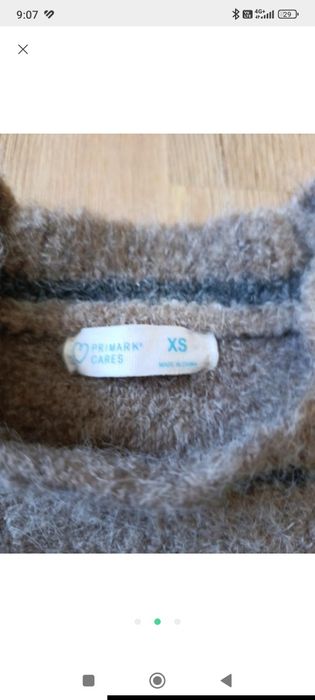 Теплий вкорочений светрик Primark