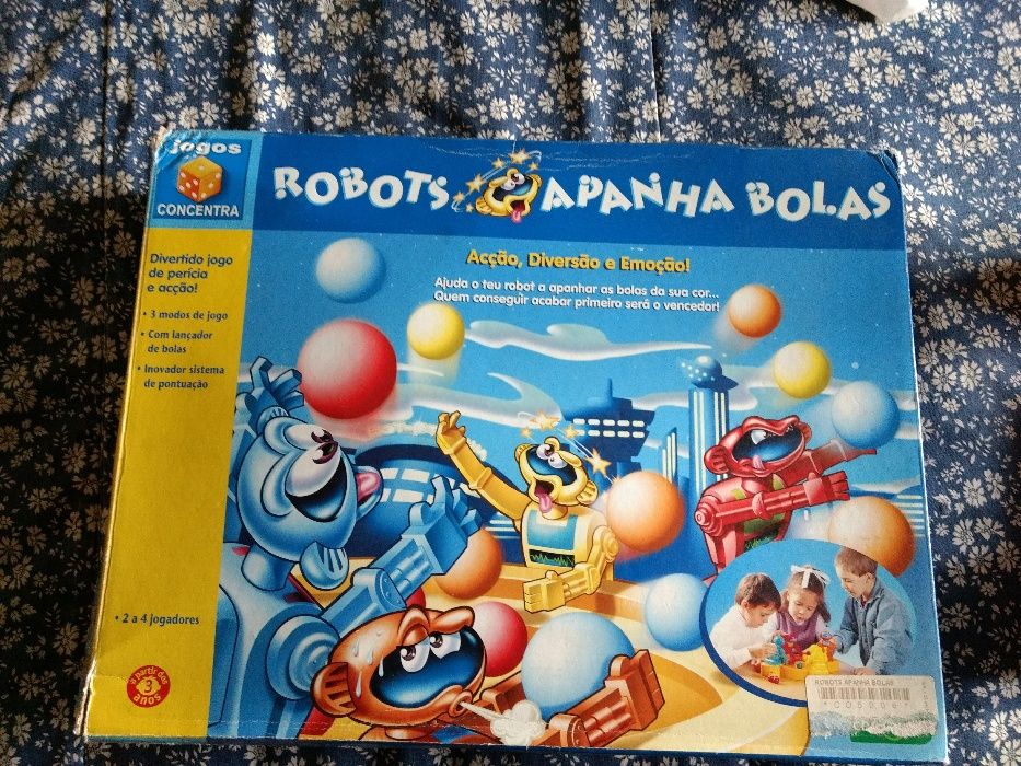 Robots Apanha Bolas - Jogos Concentra
