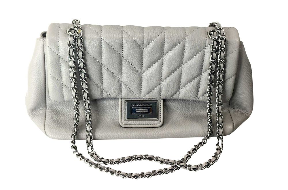 Torebka Karl Lagerfeld Paris Jasnoszara