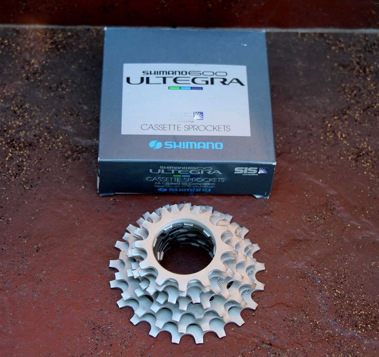 Shimano 600 Ultegra tricolor kaseta 7s UG 12/21 szosa nowa !!!
