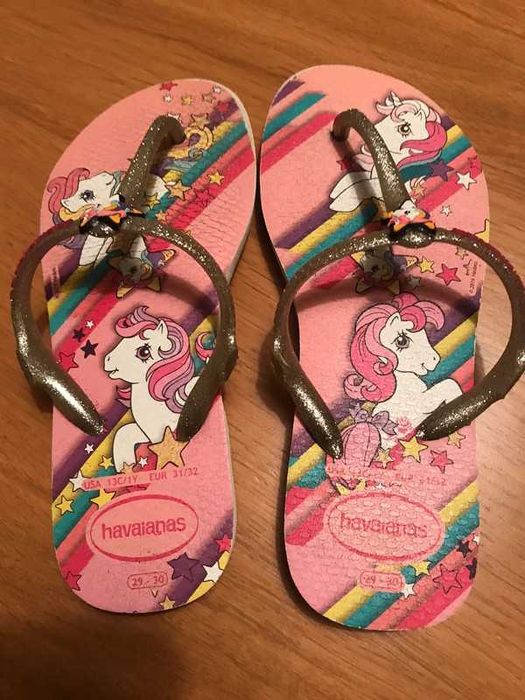 Havaianas My Little Pony Unicorn tamanho EUR 31-32