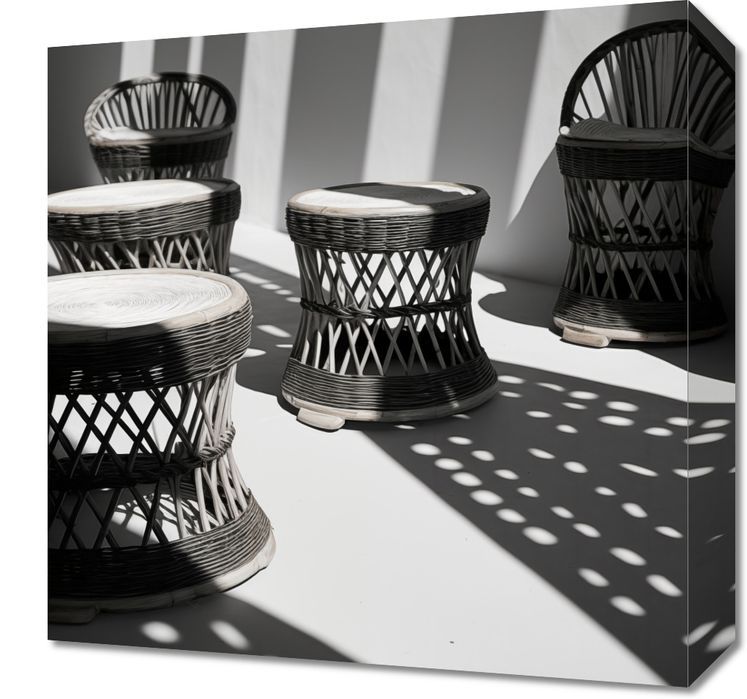 Obraz 40x40cm Gra Świateł