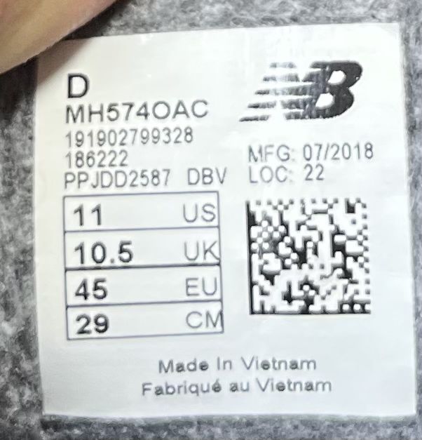45р New Balance 574 Mid