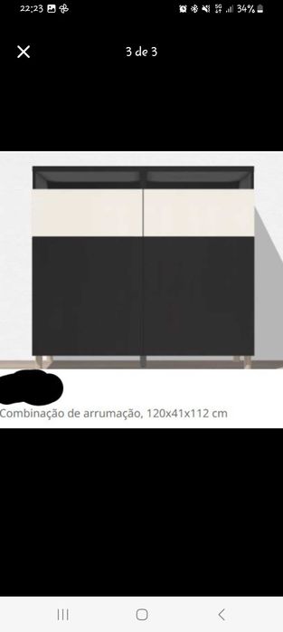 Movel entrada com gavetas