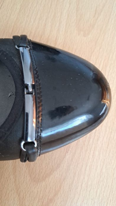 Czarne baleriny balerinki damskie Jenny Fairy rozm. 37