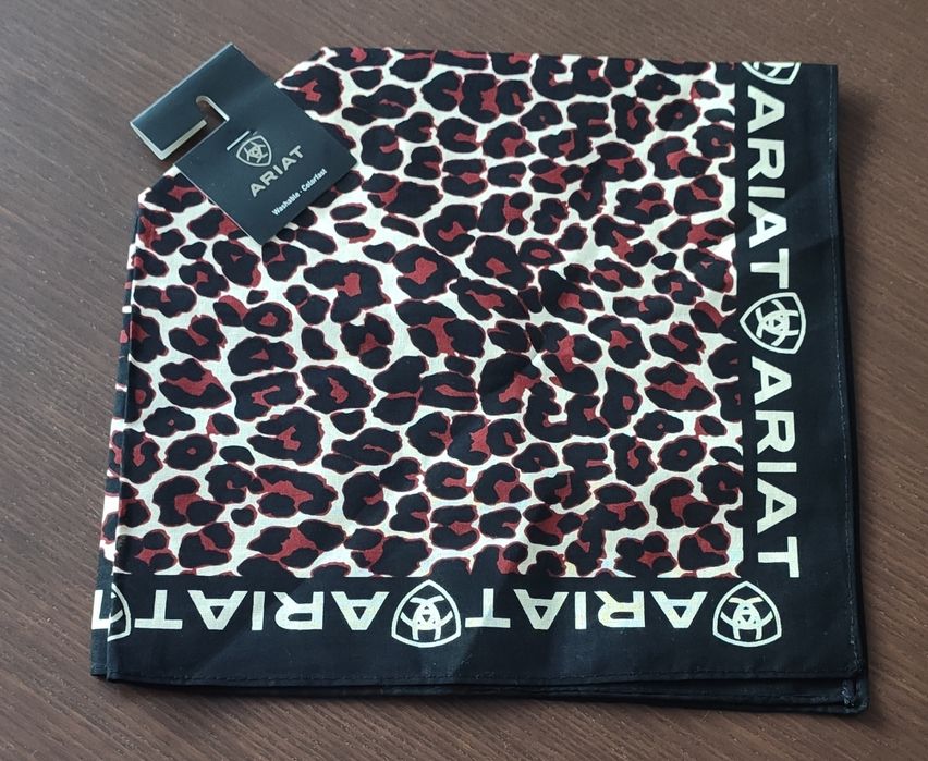 Oryginalna westernowa bandana, chusta Ariat prosto z USA!
