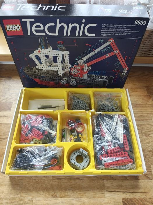 LEGO Technic 8839 Supply Ship (1992) | 100% Kompletny STAN KOLEKCJONERSKI Unikat