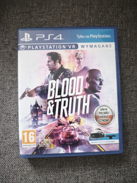 PS4 vr Blood & Truth pl możliwa zamiana