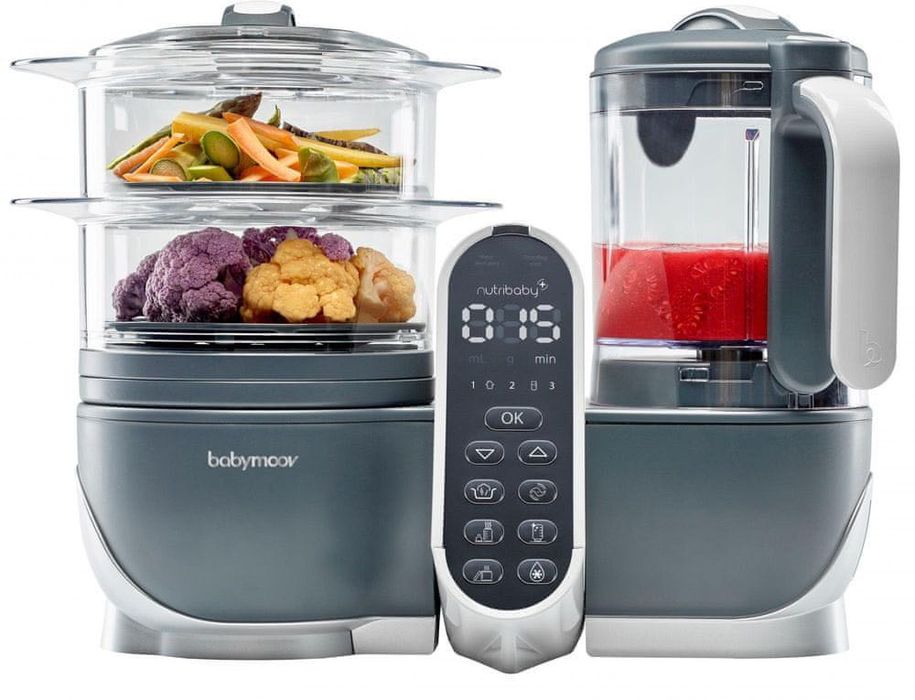 Robot kuchenny, multicooker dla dzieci, parowar Babymoov Nutribaby