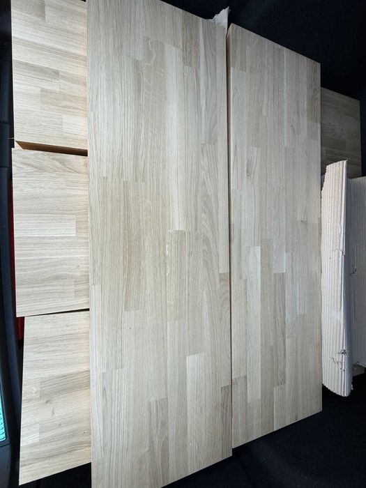 Trepy dębowe na schody, grubość 4 cm,