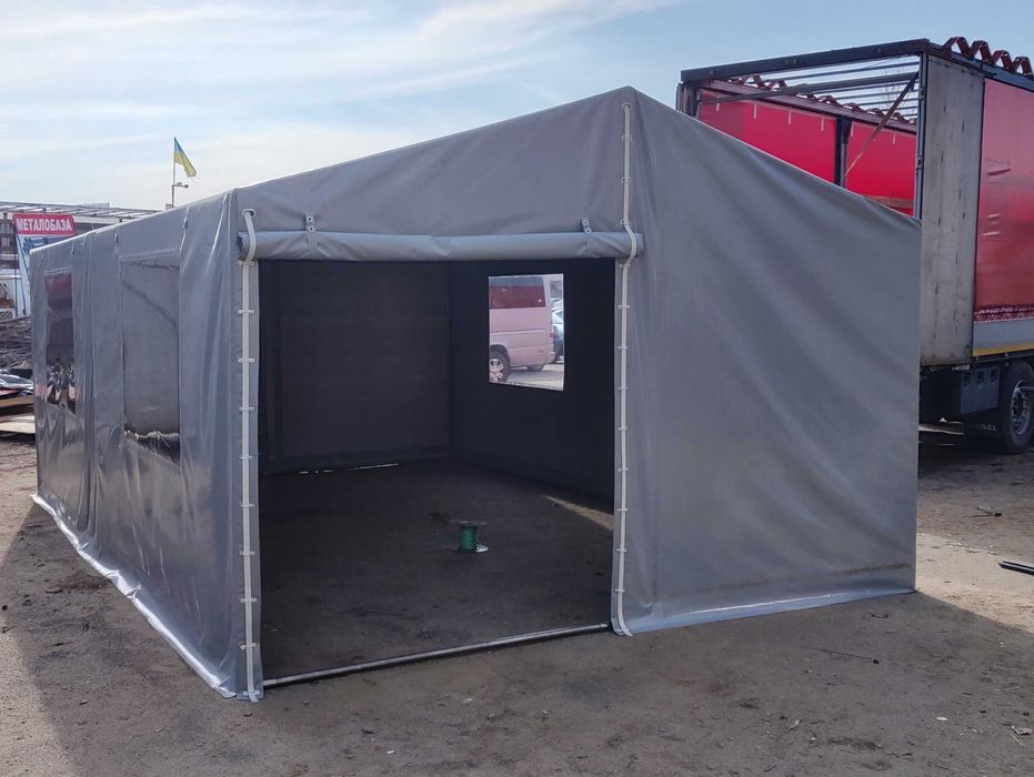 ПВХ намет, палатка, гараж, склад