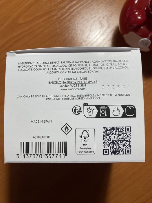 Nina Ricci Оригінал