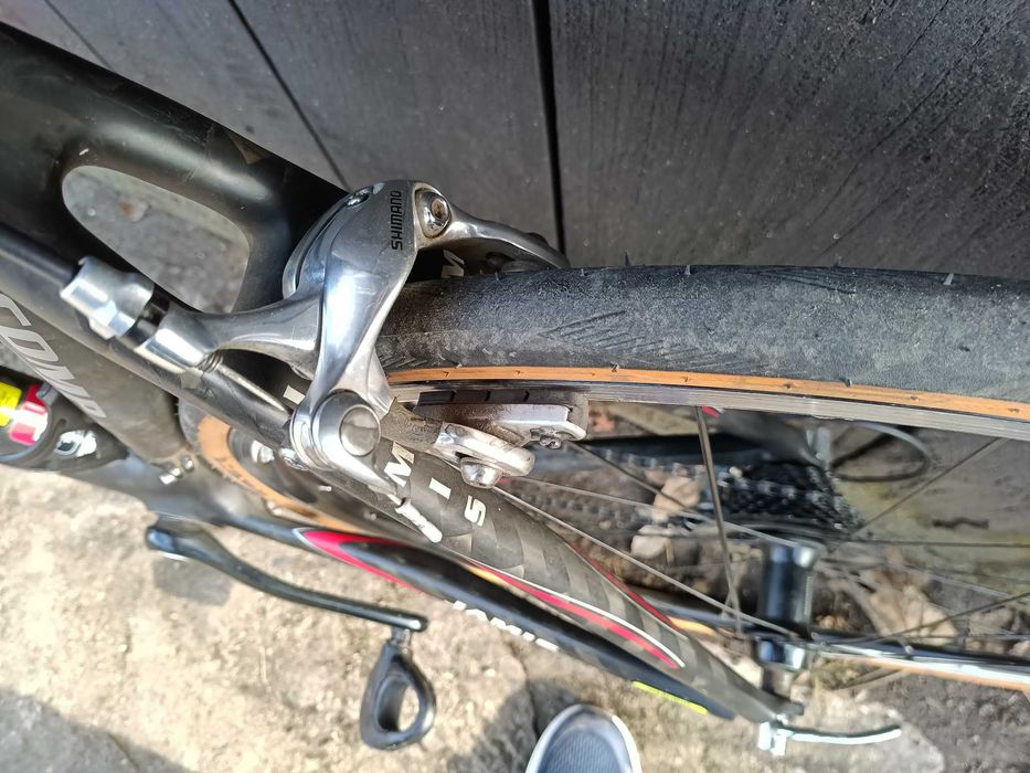 Rower szosowy,kolarzówka karbonowy,lekki,rama 54 Ultegra