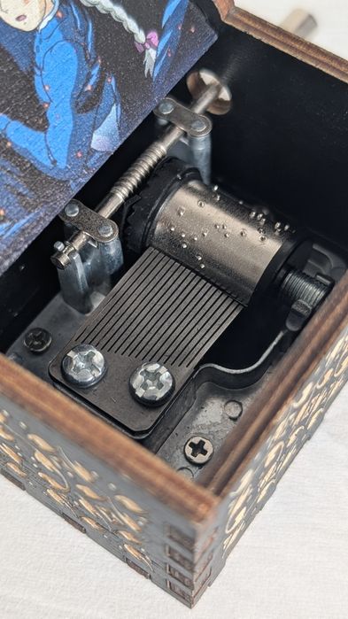 Ходячий замок шарманка аниме деревянная музыкальная шкатулка музыка