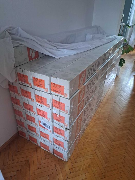 Podłoga drewniana BOEN Dąb Pearl 1-lamelowa OLEJOWANA | NOWA 76m2