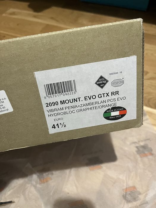 Zamberlan mountain pro evo gtx 41,5 buty wysokogórskie