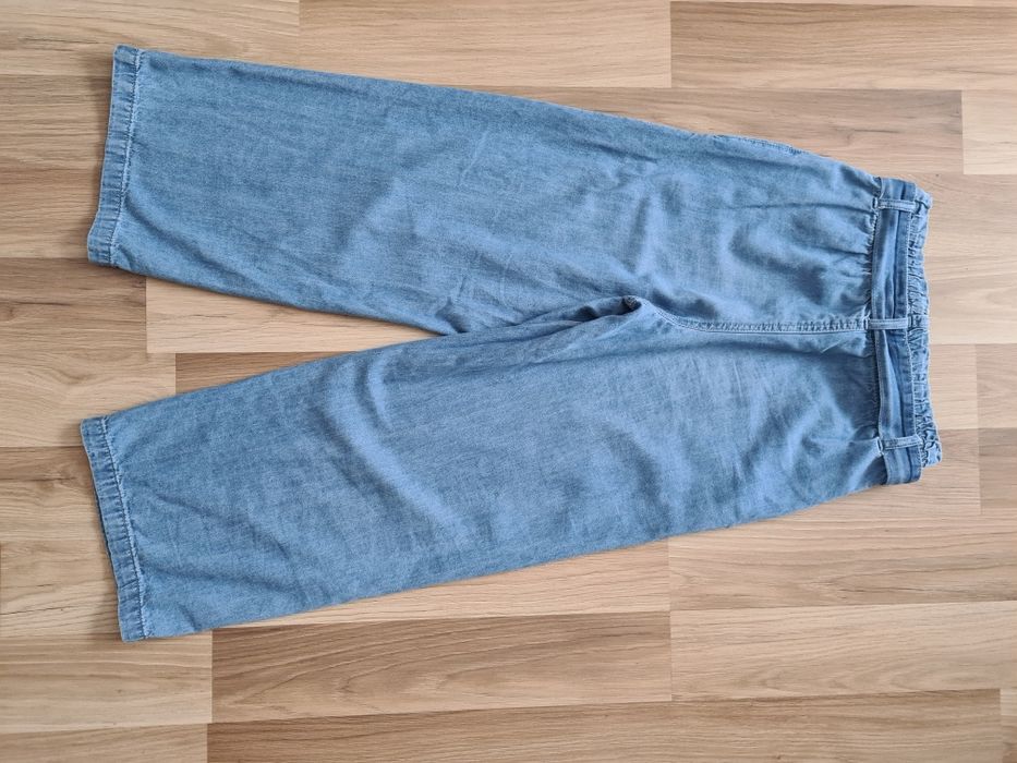 Spodnie jeansowe cienkie r. 158
