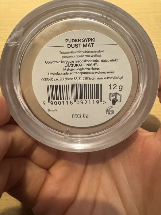 Dust Mat AA puder sypki