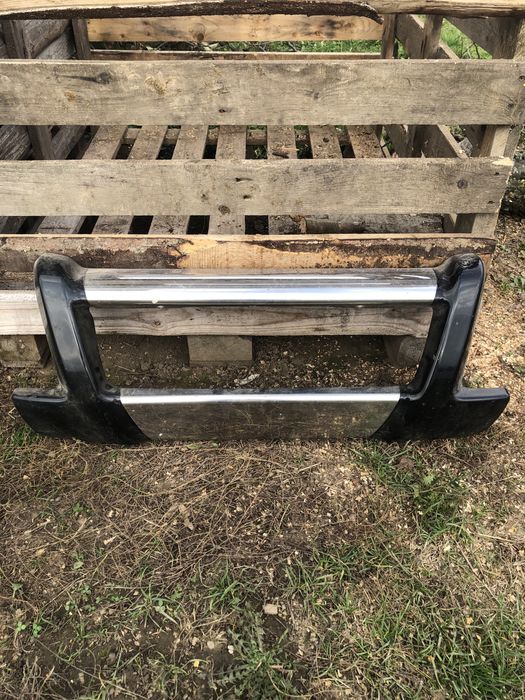 Накладка на бампер Mitsubishi L200 1996-2006