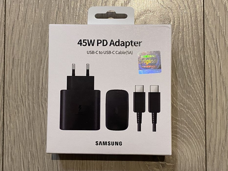 Oryginalna Ładowarka + Kabel Samsung 45W - Okazja