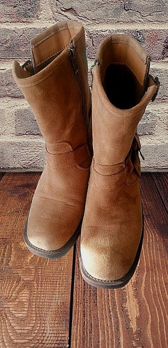 buty bikery walkery półbuty motocyklowe beżowe