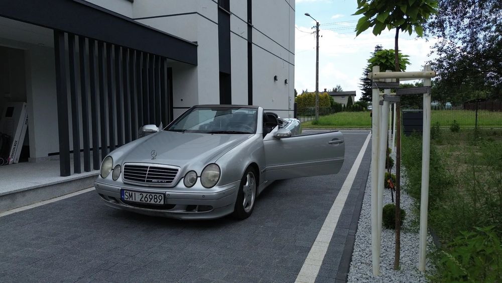 Mercedes-Benz CLK UNIKAT: Mercedes-Benz CLK 200 Cabrio - Bogato wyposażony, Kolekcjoner!