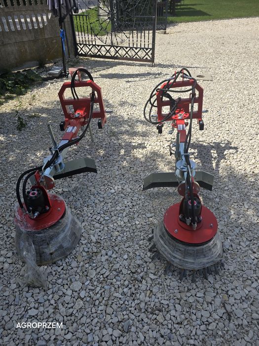 Solidna odchwaszczarka rotacyjna hydrauliczna na tuz ciągnika