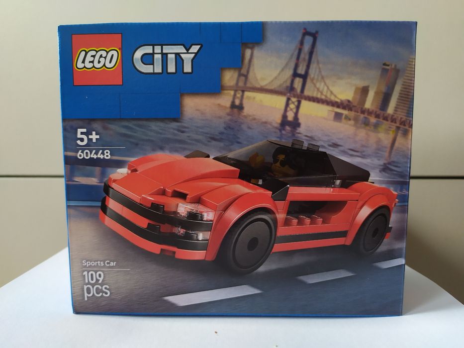 LEGO City 60448 Czerwony samochód sportowy