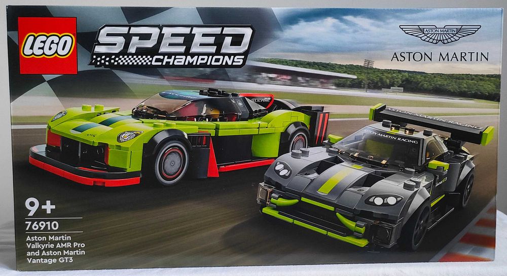 LEGO Speed Champions 76910 - Aston Martin Valkyrie i Vantage