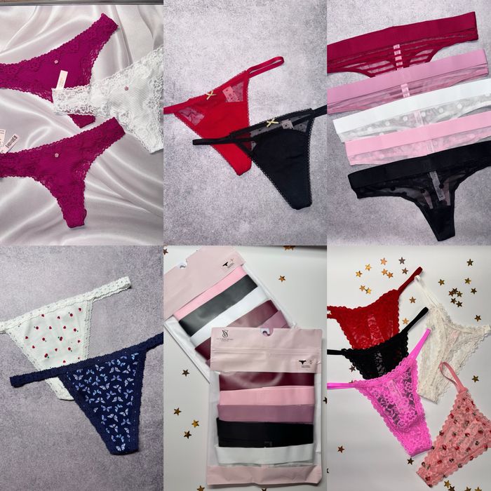 Трусики Victoria’s Secret та Pink стрінги, бразиліани !!Оригінал!!