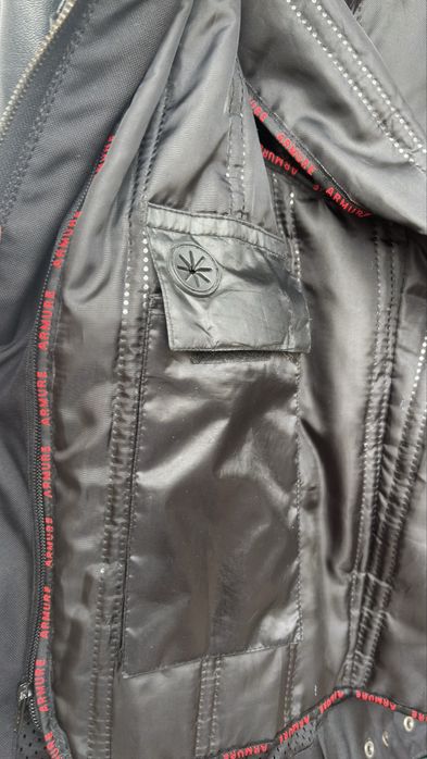 Casaco Pele ARMURE Moto Proteções L