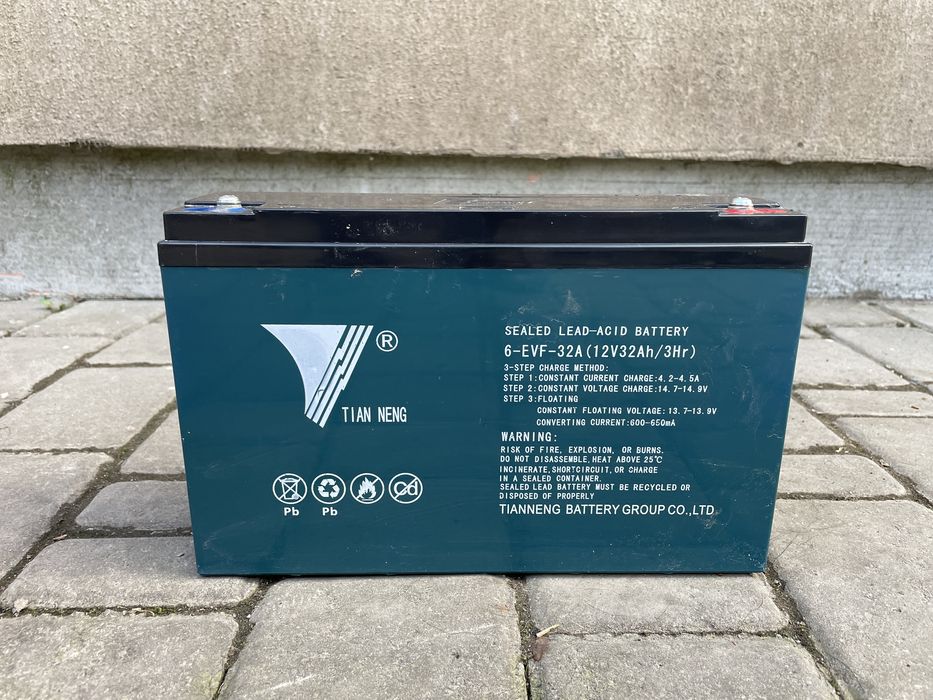 Акумулятори 6-EVF-32A 12v 32Ah AGM