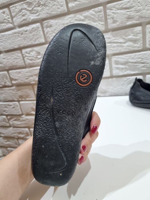 Mokasyny skórzane Ecco