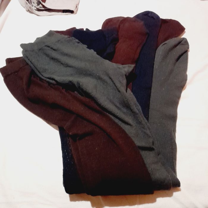 Pack 6 pares collans e meias senhora + Collans lã malha fina