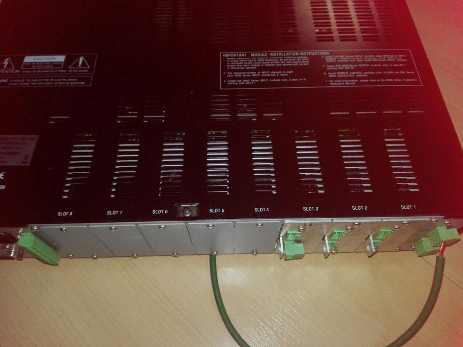 Amplificador misturador de PA