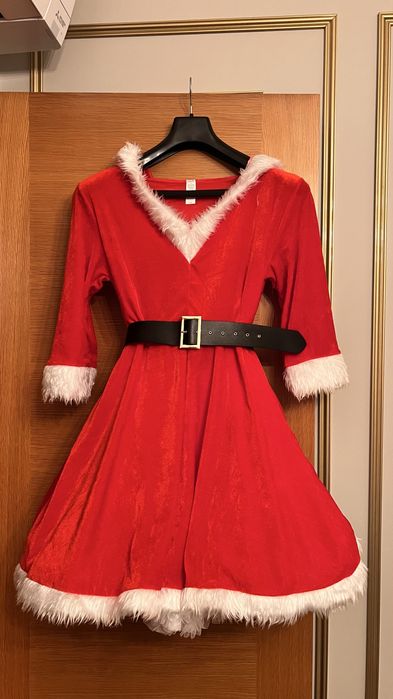 Vestido de Mãe Natal - Vermelho