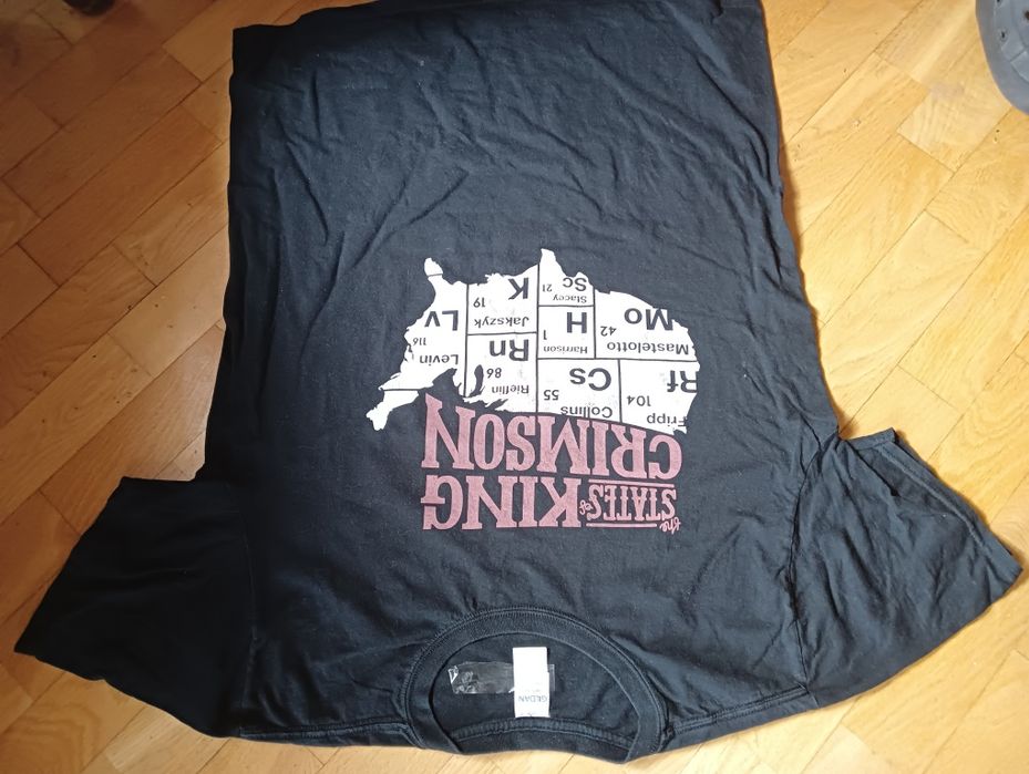 Koszulka z koncertu King Crimson M/L tshirt oryginal merch Fripp