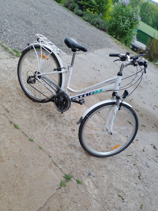 Rower miejski Storm biały