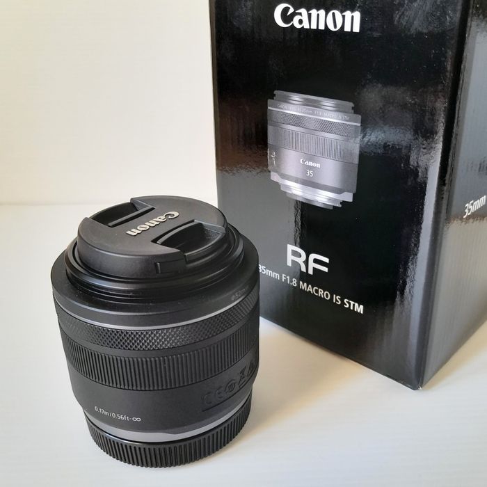 Canon RF 35mm f1.8 Macro IS STM (nova/Set2026)