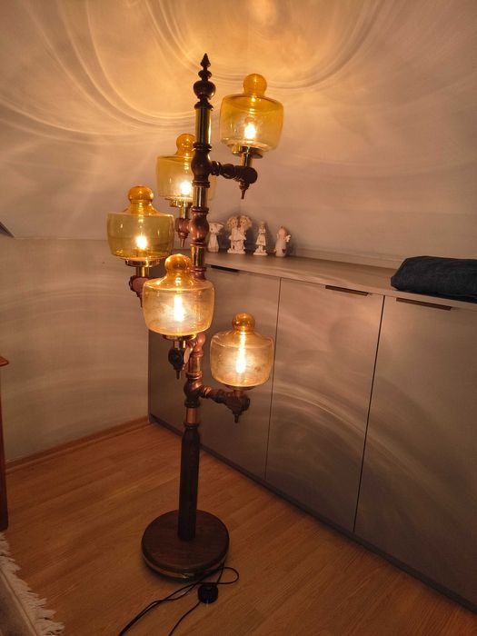 Lampa nocna, niepowtarzalna, stylowa