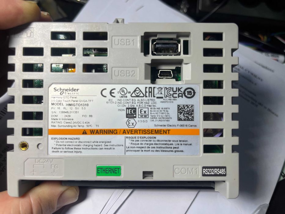 HMI Schneider GTO 1310