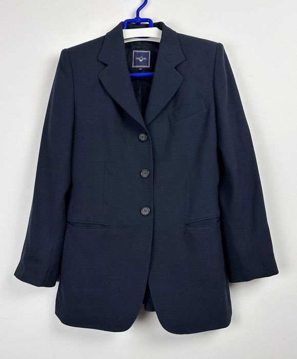Marynarka damska MARC AUREL granatowa elegancka wełna 38 (M)