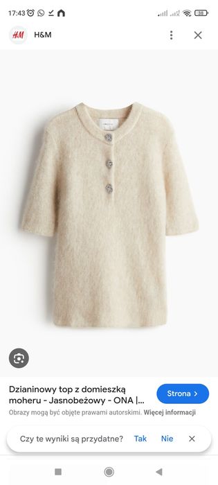 Sweter damski H&M , XXL