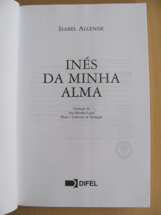 Inés da Minha Alma de Isabel Allende