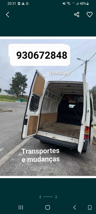 Fretes, transportes e mudanças