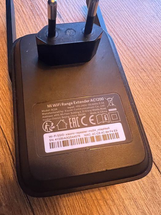 Wzmacniacz sygnału Xiaomi Mi WiFi Range Extender AC1200