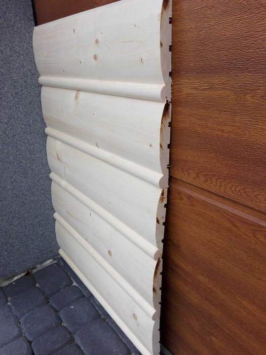 Deska elewacyjna Podbitka Imitacja bala Półbal Szalówka Boazeria