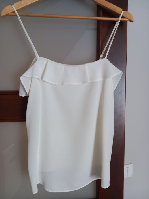 Biała bluzka H&M – rozmiar 36 (S)