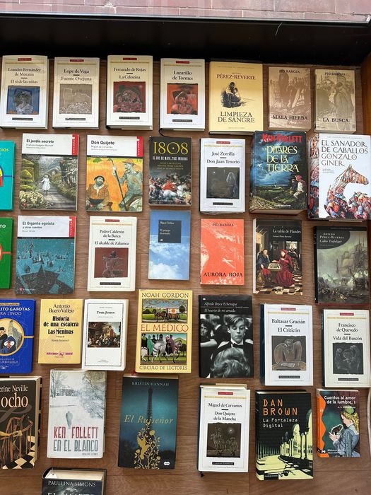 Lote livros - literatura espanhola - livros novos